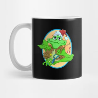 Frog gone fishing Mug